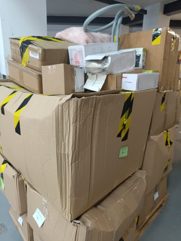 MEGA PALET MIXTO –577 UNIDADES DE PRODUCTOS NUEVOS A SOLO 0,40€ LA UNIDAD